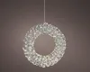 LED vánoční věnec, průměr 38 cm, stříbrný, značka Kaemingk Náhled obrázku produktu 2