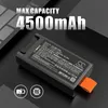 TECHTEK Batterie compatible avec [JBL] PartyBox Club 120, Voir les images du produit 5