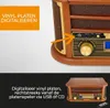 Denver MCR-50MK2 Retro drevený gramofón s rádiom CD kazetou Náhľad obrázku produktu 15