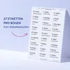 Avery Zweckform® L4784-20, etiquetas para nombres, 63,5 x Vista previa de la imagen del producto 20