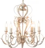 Clayre & Eef Lampa Wisząca Ø 65x68 cm Szarobrązowa Żelazo Podgląd zdjęcia produktu 3