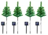 ISOISL Solar Weihnachtsbeleuchtung 4er Set Weihnachtsbäume Produktbild-Vorschau 1