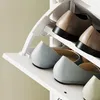 HOMCOM Schuhschrank mit 3 Klappen, Schuhregal mit Produktbild-Vorschau 9
