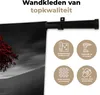 MuchoWow® Wandteppich Wandbehang Schwarz-Weiß-Foto mit Produktbild-Vorschau 3