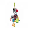 A hanging baby toy in the shape of a zebra. Podgląd zdjęcia produktu