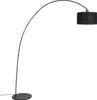 Smarte Moderne Bogenlampe Schwarz inkl  A60 WiFi Vinossa Produktbild-Vorschau 7