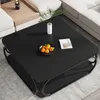 100 cm Couchtisch Quadratisch, Wohnzimmertisch, Schwarz Produktbild-Vorschau 3