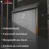 DOMINO Hausnummer Briefkasten Selbstklebend – 2 | 3D Produktbild-Vorschau 3