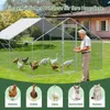 Woliera dla kur o wymiarach 3x4x2 metry - stal ocynkowana - Podgląd zdjęcia produktu 4