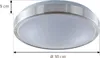 Lindby LED-Deckenlampe Emelie, Ø 30 cm, alufarben, Metall Produktbild-Vorschau 5