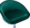 Tabouret de bar STILLO, vert, tissu velours Voir les images du produit 5