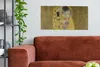 MuchoWow® - Leinwandbilder - Der Kuss - Gustav Klimt, Produktbild-Vorschau 2
