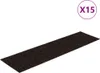 vidaXL Samolepiace podložky na kroky 15 ks 76x20 cm Tmavo Náhľad obrázku produktu 1