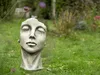 Vidroflor Kunststein Gesicht "FRAU", Groß Produktbild-Vorschau 4