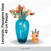 LEONARDO Vase Papageno "Peppe" 45 cm (türkis) Produktbild-Vorschau 2