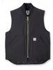 Carhartt V01 Insulated Rib Collar Weste Grau L Herren Grau Produktbild-Vorschau 3