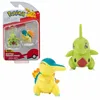 A product shot of Pokémon battle figures in packaging and displayed separately. Náhled obrázku produktu