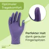 1000 "Medi-Inn® Classic" Handschuhe, Nitril puderfrei lila Produktbild-Vorschau 7