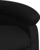 masážne kreslo vidaXL Black Imitation Leather Náhľad obrázku produktu 11