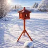 Vogelhaus VÖGLEIN mit Ständer Vogelfutterhaus Futterhaus Produktbild-Vorschau 1