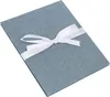 Leporello Fotoalbum Leinen mit Schleife 15,5x19 cm blau Produktbild-Vorschau 2
