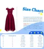 Elegante abito da festa lungo per ragazze taglia 140 cm - Anteprima dell’immagine prodotto 5