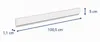 MAUL bornier MAULgrip aluminium à visser 100.5 x 5 x 1.1 cm Voir les images du produit 2