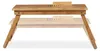 Relaxdays Höhenverstellbarer Laptoptisch fürs Bett, Bambus Produktbild-Vorschau 6