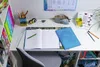 HERMA Heftschoner DIN A4 aus PP transparent blau Produktbild-Vorschau 9