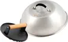 BBQ-Toro Edelstahl Burgerglocke mit Gusseisen Produktbild-Vorschau 1