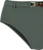 LASCANA Highwaist-Bikini-Hose Yves oliv Größe 42 Produktbild-Vorschau 4