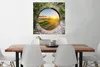 MuchoWow® Poster Landleben - Aussicht - Sonne 75x75 cm - Produktbild-Vorschau 2