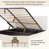 Flieks – hydraulická čalouněná postel 180 × 200 cm s Náhled obrázku produktu 5