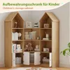 Hoekrek voor kinderkamer, in de vorm van een huis, Productafbeelding-voorbeeld 3
