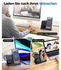 Stazione di ricarica wireless 3-in-1 per Samsung Galaxy Anteprima dell’immagine prodotto 5