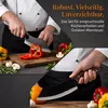 UISEBRT 4 teilig Küchenmesser Set, Profi Kochmesser Set aus Produktbild-Vorschau 3