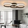 ZMH Plafonnier Noir LED Plafonnier Salon - Plafonnier Voir les images du produit 3