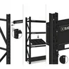 Regał Przemysłowy Magazynowy Czarny 200x200x60 cm 1200 kg 4 Podgląd zdjęcia produktu 5