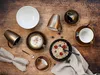 CreaTable, 25849, Golden Days Schwarz, ensemble d'expresso Voir les images du produit 9