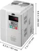 SucceBuy VFD 7,5 kW, 34 A, 10 PS Frequenzumrichter zur Produktbild-Vorschau 7