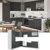 Eckküche Vicco Fame-Line Anthrazit Landhaus/Weiß 287 x 46 Produktbild-Vorschau 5