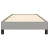 vidaXL Bedframe zonder matras, lichtgrijs, 100x200 cm, stof Productafbeelding-voorbeeld 4