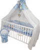 HAPPY 12 Teiliges Babybett Kinderbett und Bettwäsche Produktbild-Vorschau 1