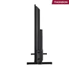 Side view of a black television on a stand against a white background. Anteprima dell’immagine prodotto