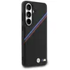 Custodia BMW MagSafe Galaxy S26 in Pelle finta nera con Anteprima dell’immagine prodotto 4