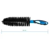 Premium Felgenbürste 360mm lang Schwarz Blau ergonomischer Produktbild-Vorschau 4