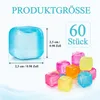 Wiederverwendbare Eiswürfel 60 Stück, Kühlwürfel aus Produktbild-Vorschau 2
