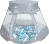 Selonis Spielzelt Kinder 105x90cm mit 100 Plastikbälle ∅6cm Produktbild-Vorschau 1