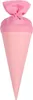Goldbuch Bastelschultüte mit Filzverschluss 15 cm rosa Produktbild-Vorschau 1