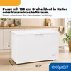 Exquisit Gefriertruhe 371 l | Energieklasse E | Produktbild-Vorschau 3